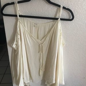 Cold shoulder top